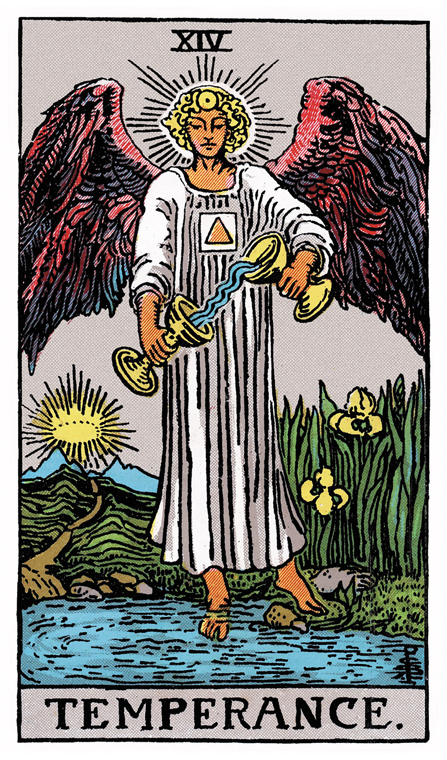 Tarot: Rider-Waite / Temperance