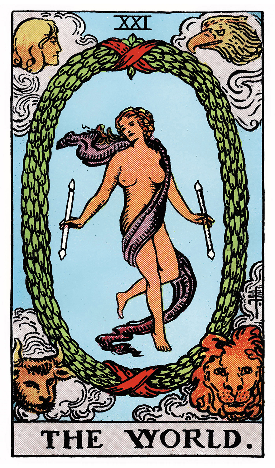 Tarot: Rider-Waite / The World