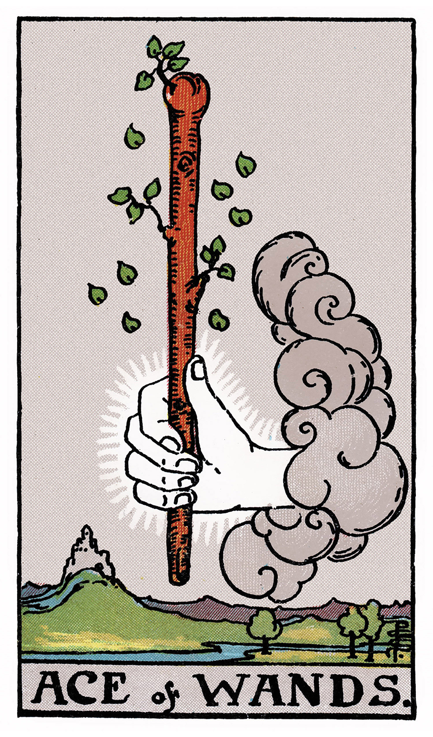 Tarot: Rider-Waite / Ace of Wands