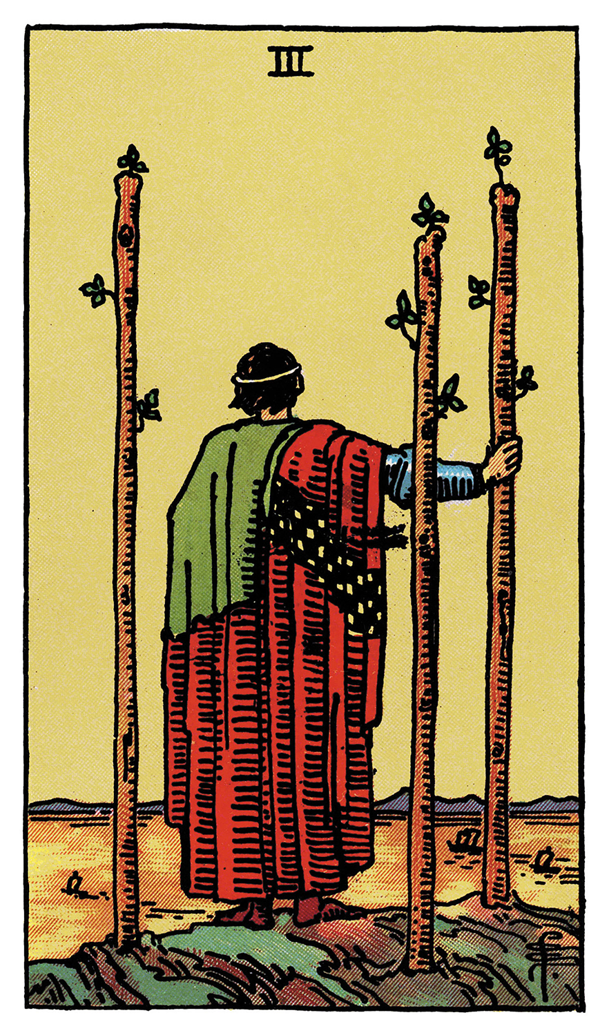 Tarot: Rider-Waite / Three of Wands