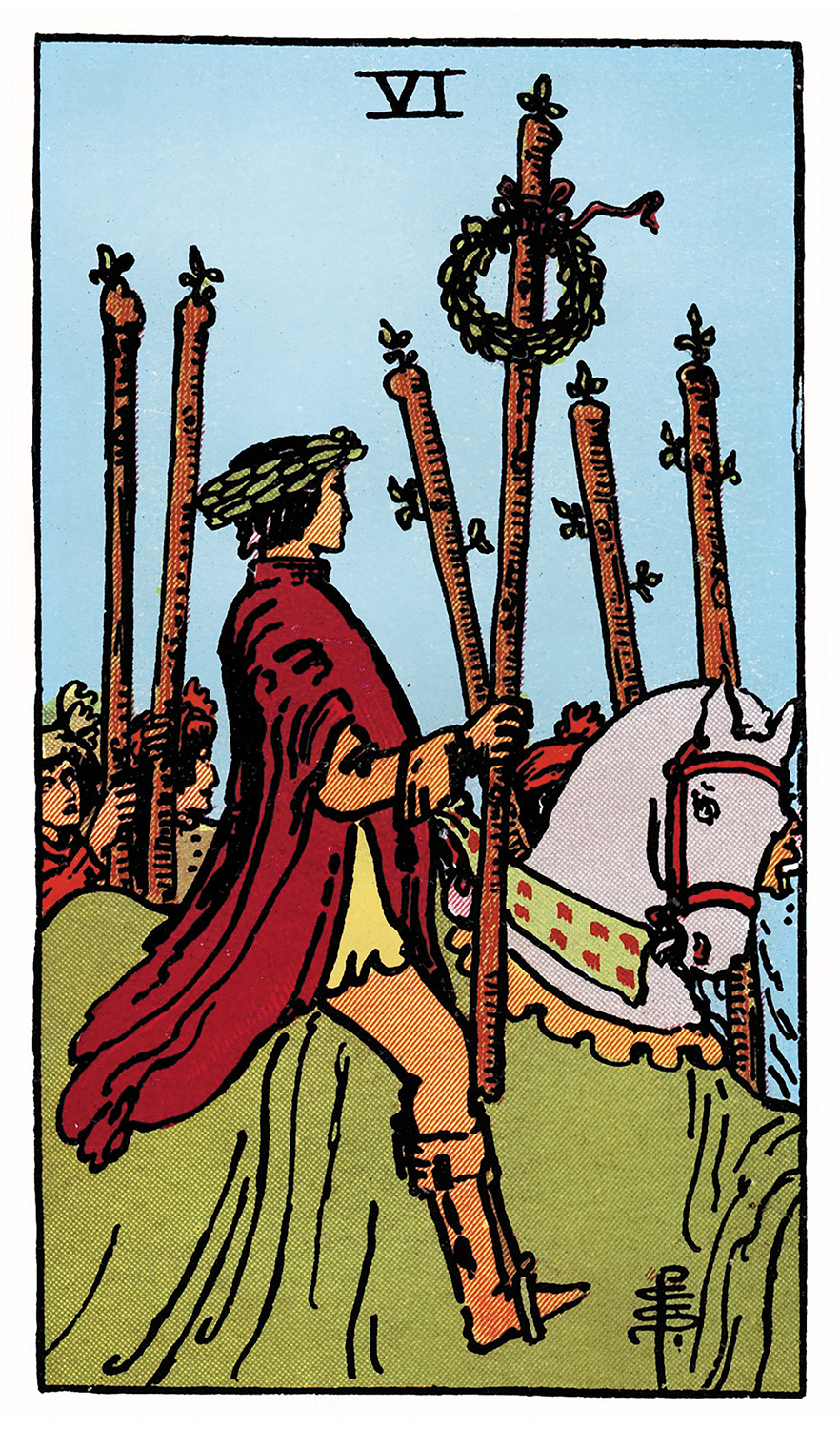 Tarot: Rider-Waite / Six of Wands