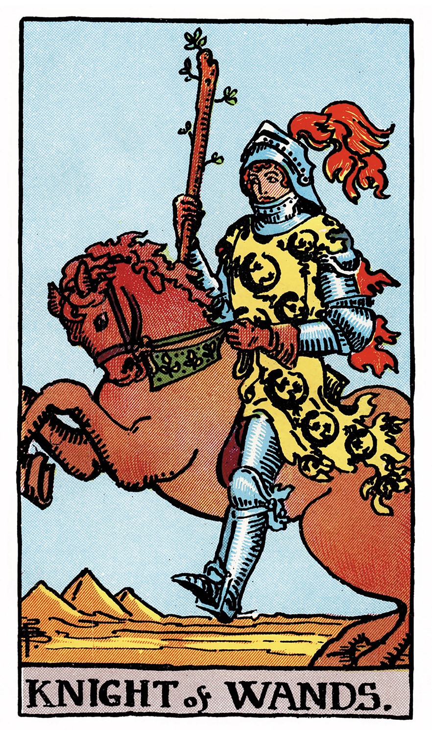 Tarot: Rider-Waite / Knight of Wands