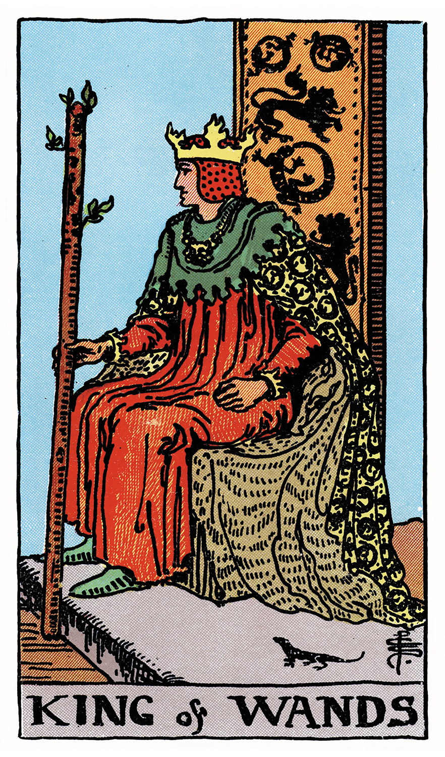 Tarot: Rider-Waite / King of Wands