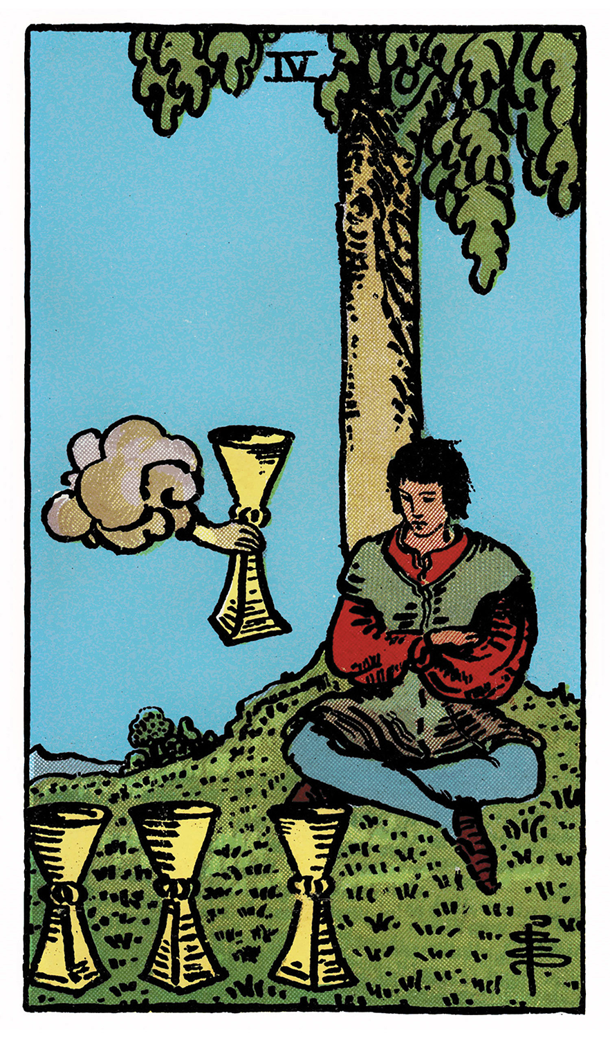 Tarot: Rider-Waite / Four of Cups