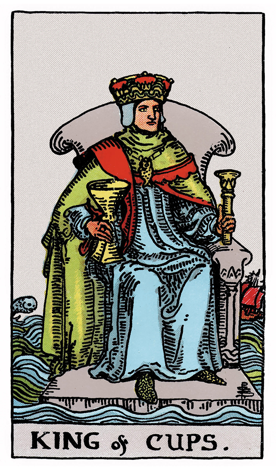 Tarot: Rider-Waite / King of Cups