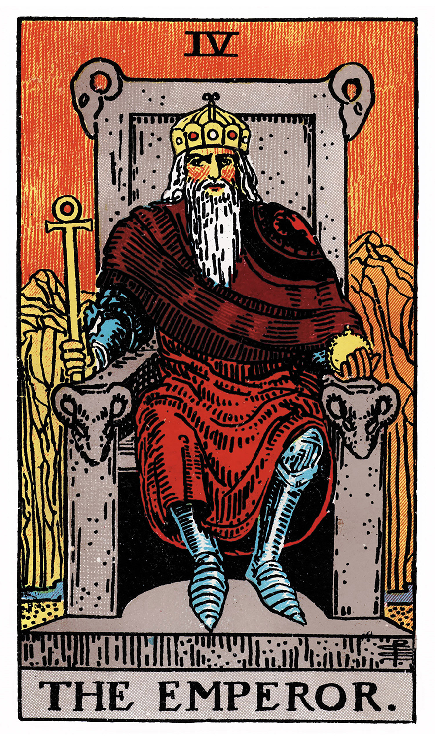 Tarot: Rider-Waite / The Emperor