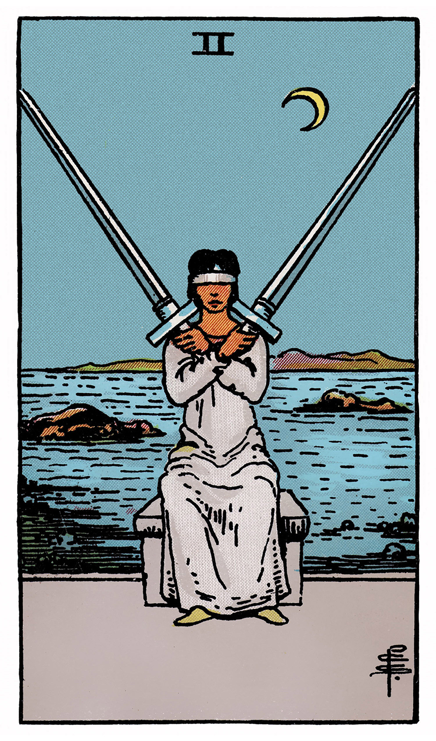 Tarot: Rider-Waite / Two of Swords