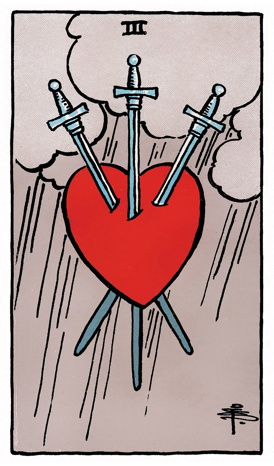 Tarot: Rider-Waite / Three of Swords