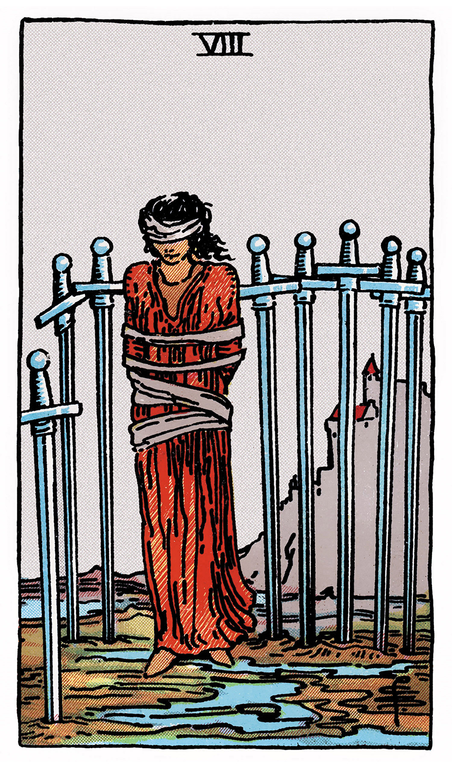 Tarot: Rider-Waite / Eight of Swords