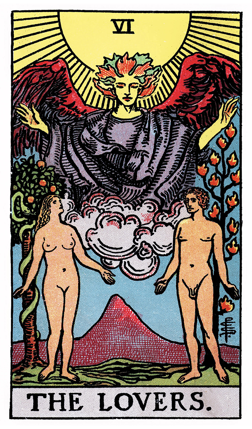 Tarot: Rider-Waite / The Lovers