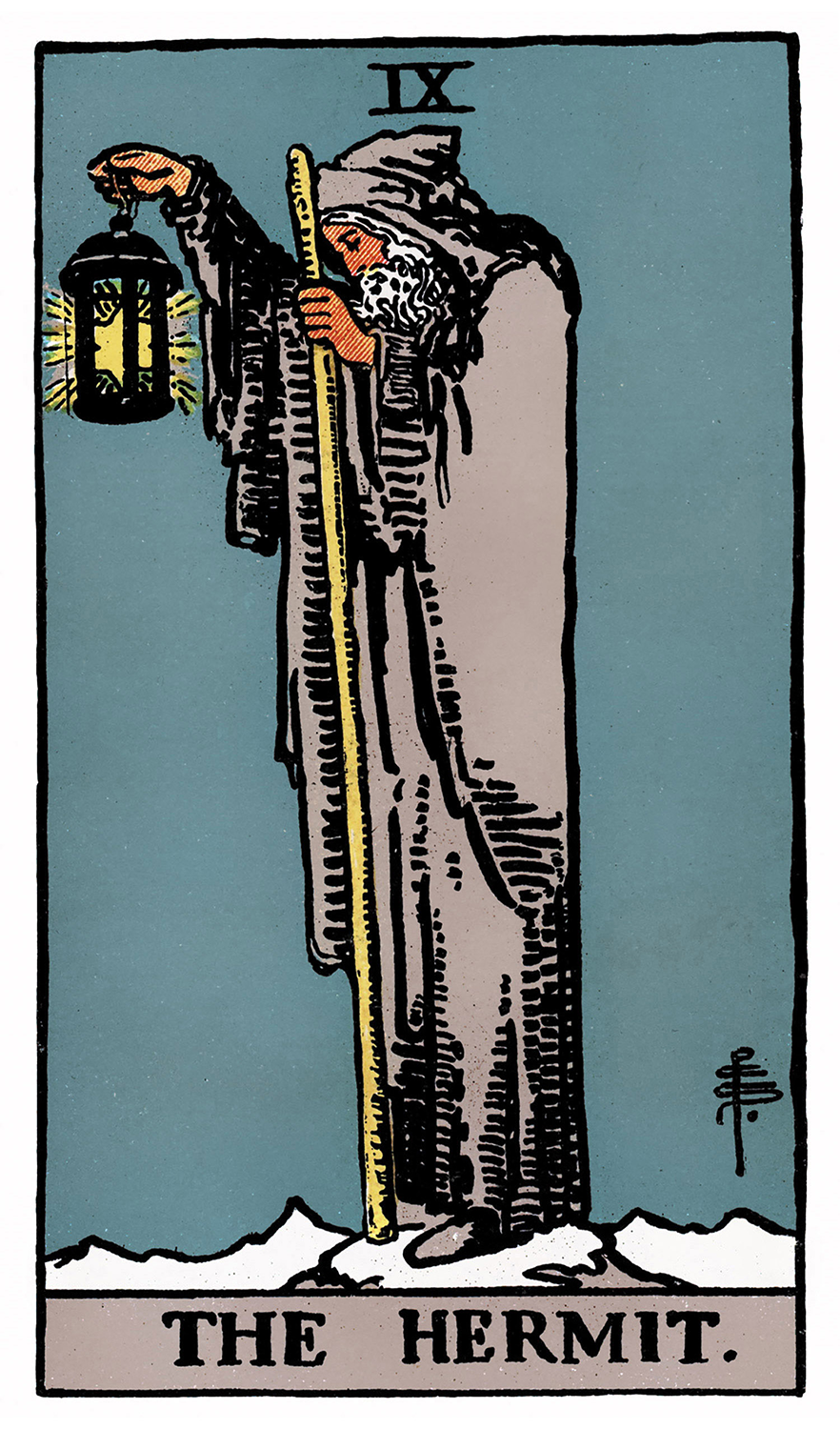 Tarot: Rider-Waite / Hermit