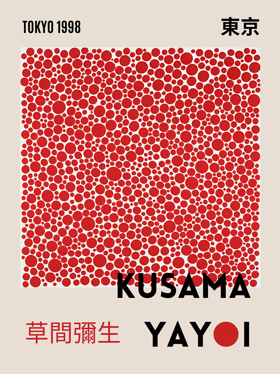 Asian / Oriental - Yayoi Kusama - Tokyo 1998 - 0.2