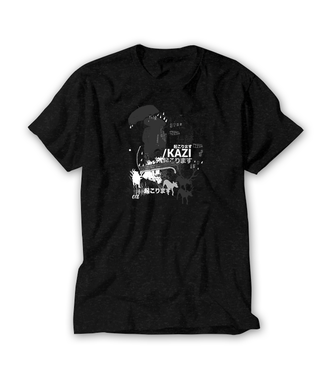 0.2 The Walk - Black T-shirt