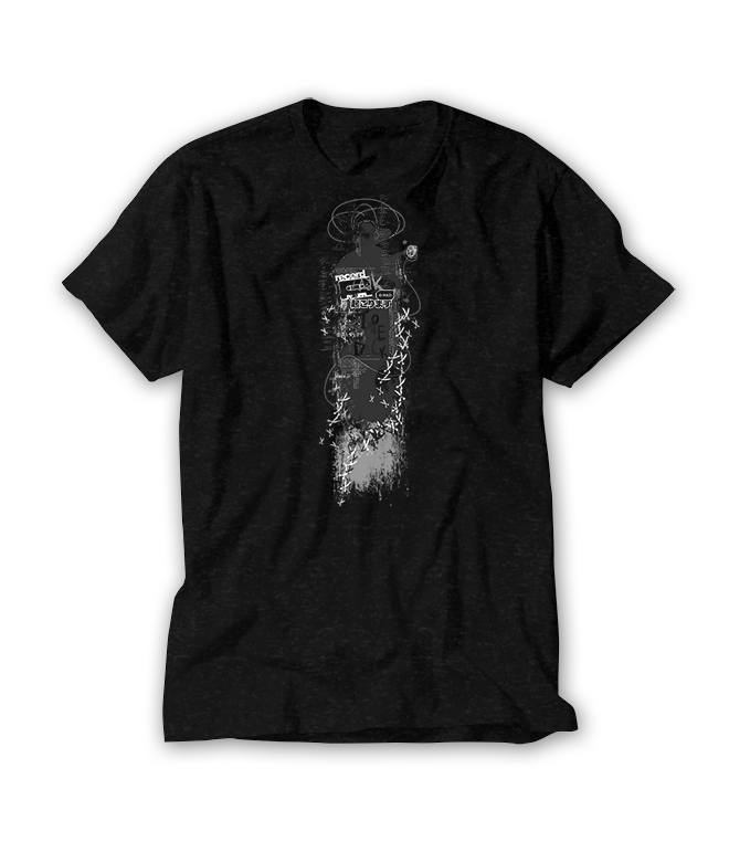 0.5 The Rustic Deity of the Scissor Cult  - T-shirt Black