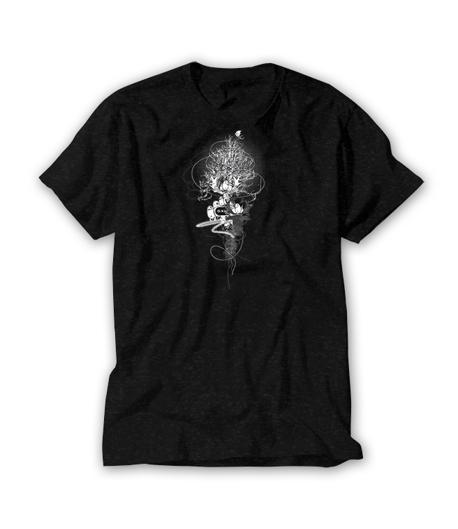 0.9 Guardians of the Arboreal Realm - T-shirt Black