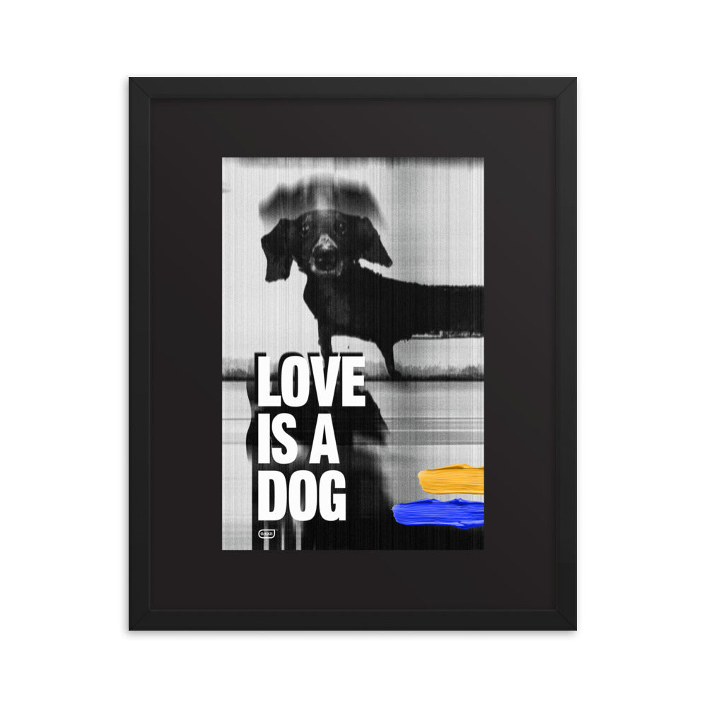 Written Word: I love is a dog