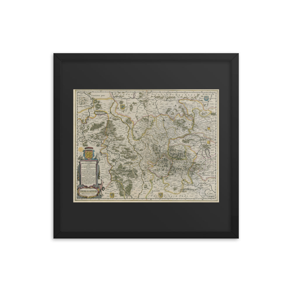 Antique Maps - Ducatus Brunsvicensis