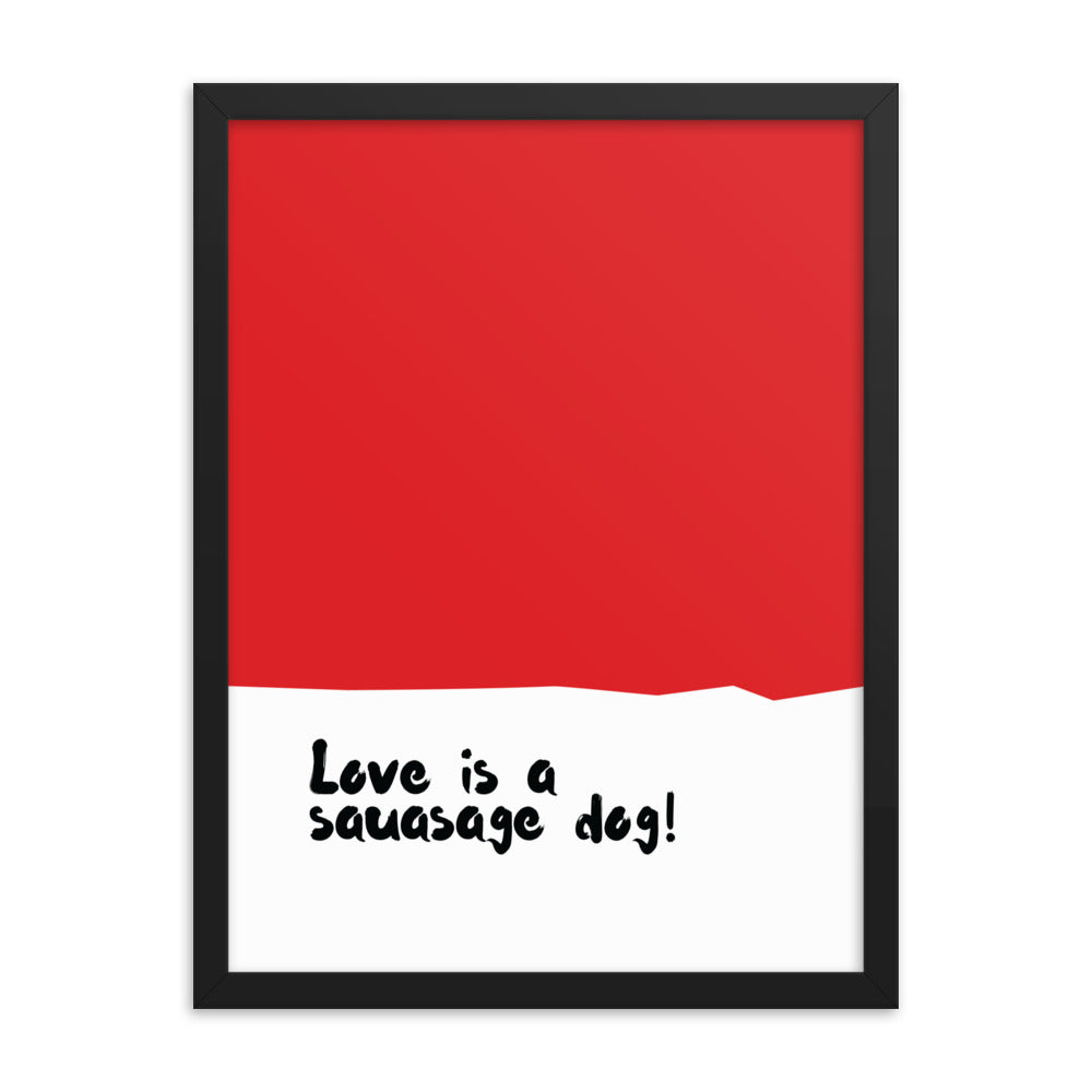 Dogs - Love is a sausage dog!