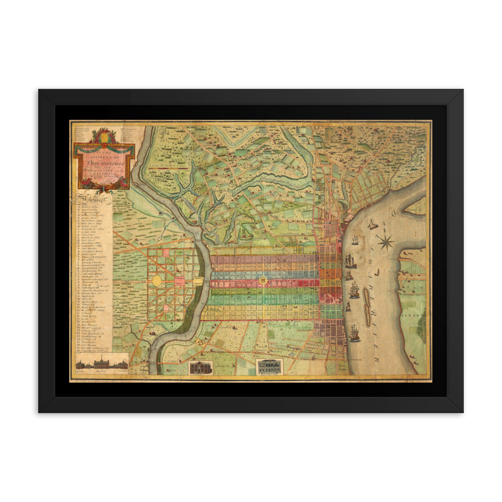 Antique Maps - Philadelphia and surrounds