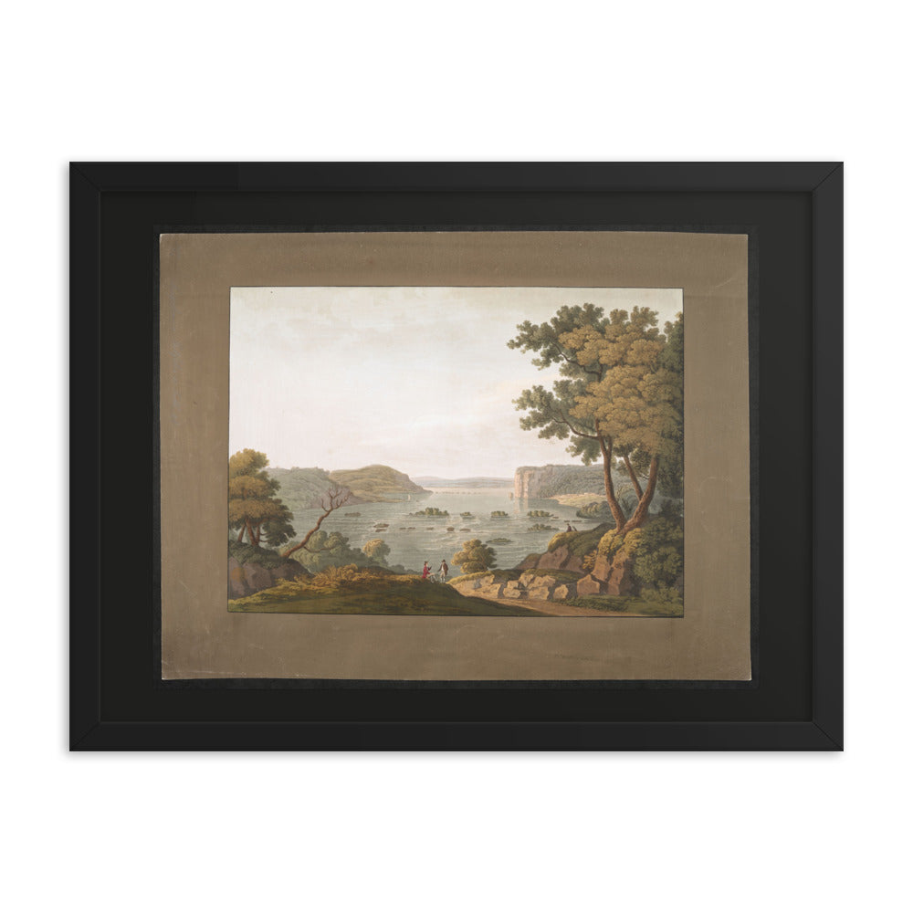 Antique Prints - Bay with Trees