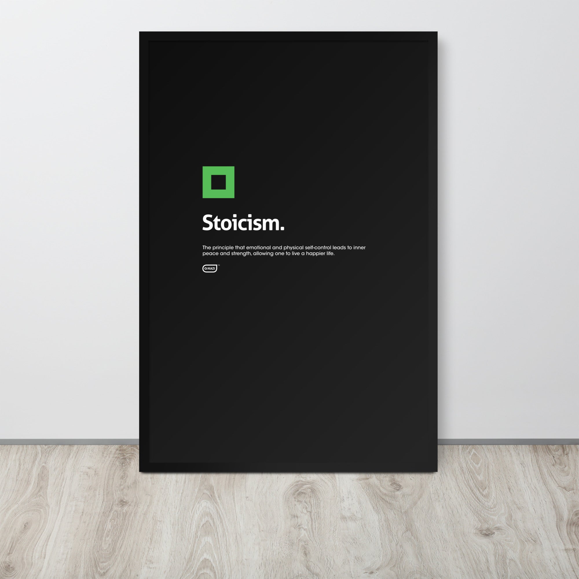 Philosophy - Stoicism - Black Poster