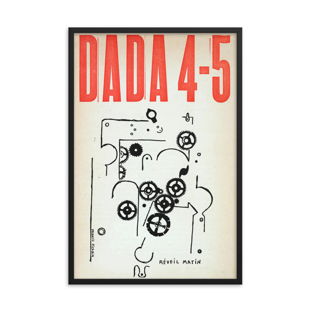 Modern Art - Francis Picabia, Réveil Matin (Alarm Clock), Dada 4-5, Number 5, 15 May 1919