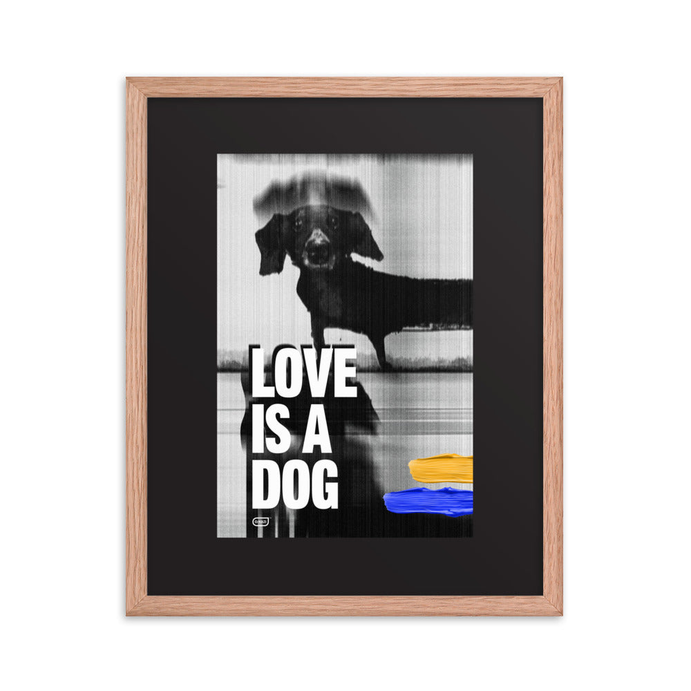 Written Word: I love is a dog