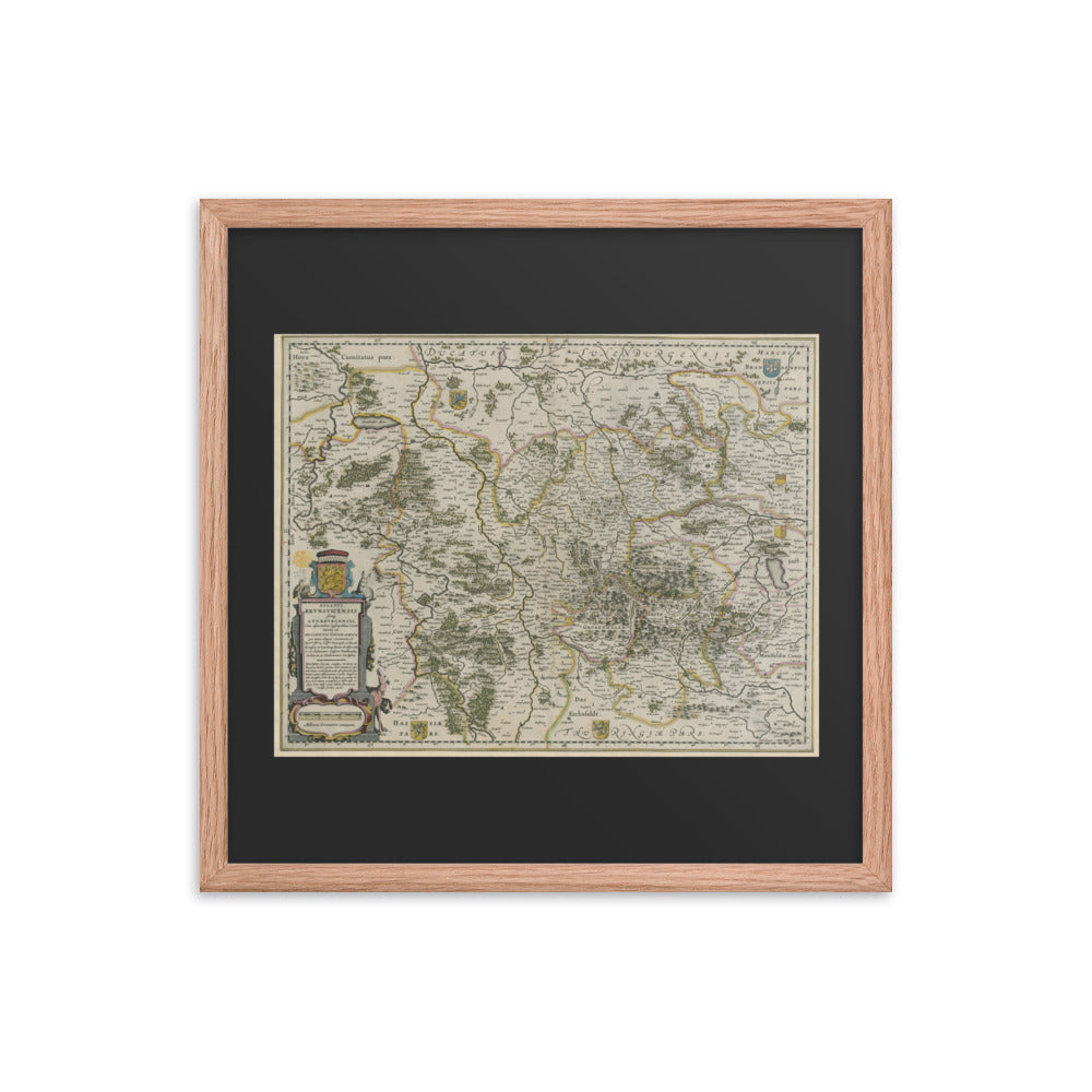 Antique Maps - Ducatus Brunsvicensis