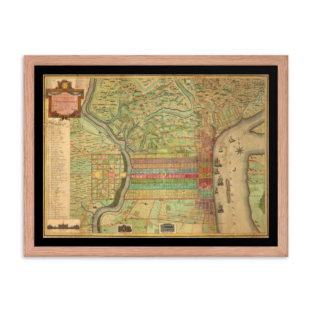 Antique Maps - Philadelphia and surrounds