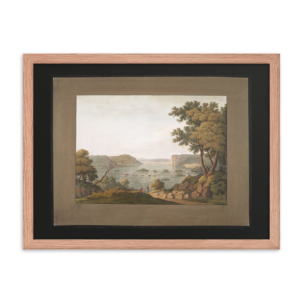 Antique Prints - Bay with Trees