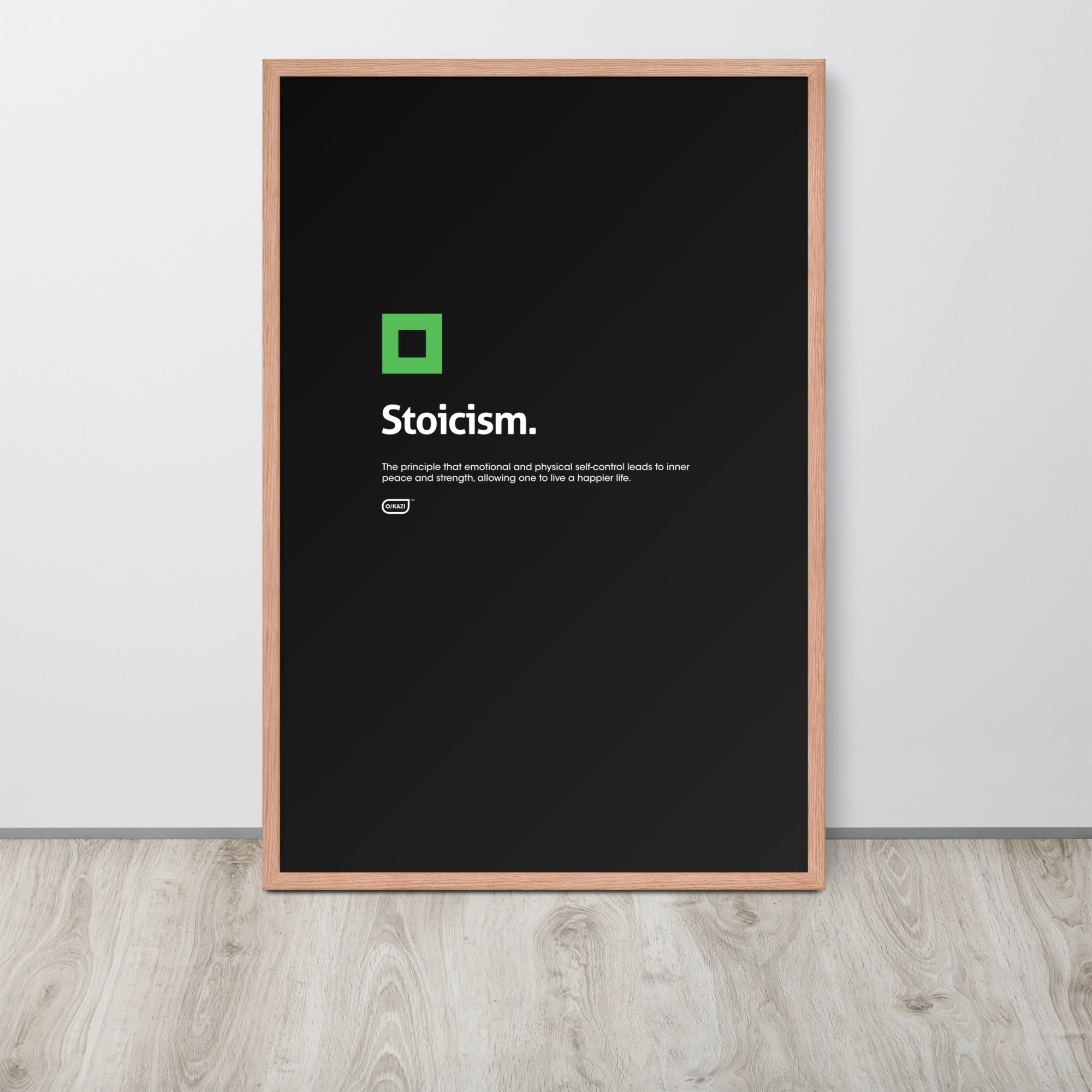 Philosophy - Stoicism - Black Poster