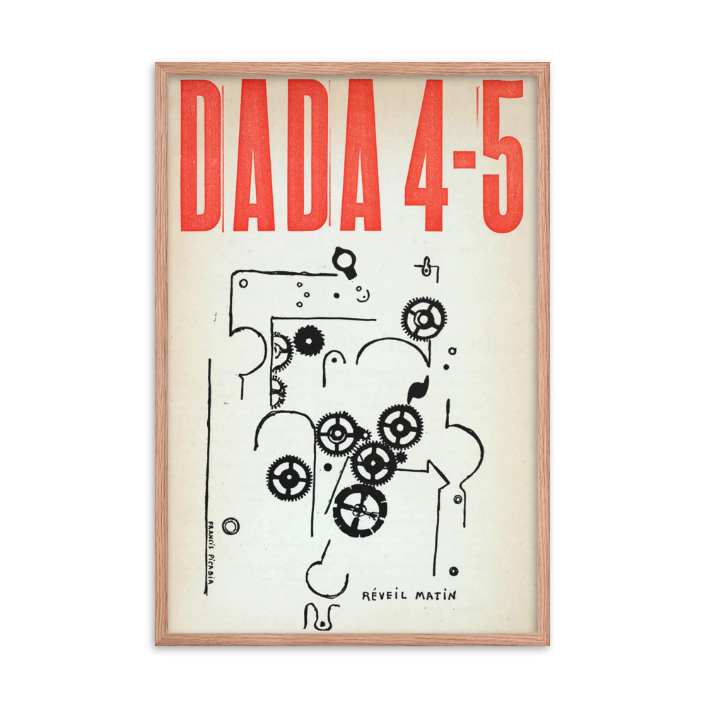 Modern Art - Francis Picabia, Réveil Matin (Alarm Clock), Dada 4-5, Number 5, 15 May 1919