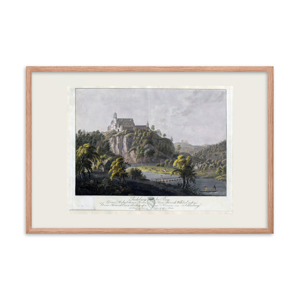 Antique Prints - Rochsburg Castle