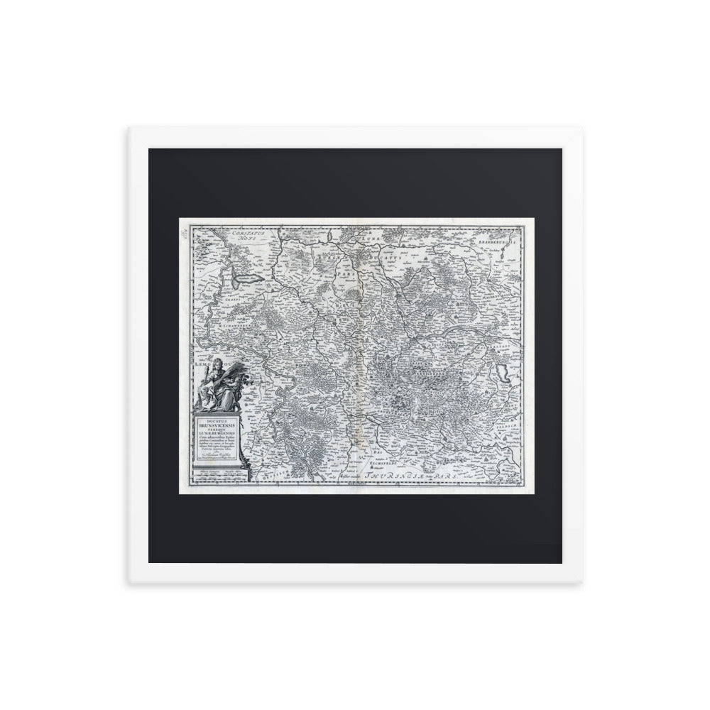 Antique Maps - Ducatus Brunsvicensi 1