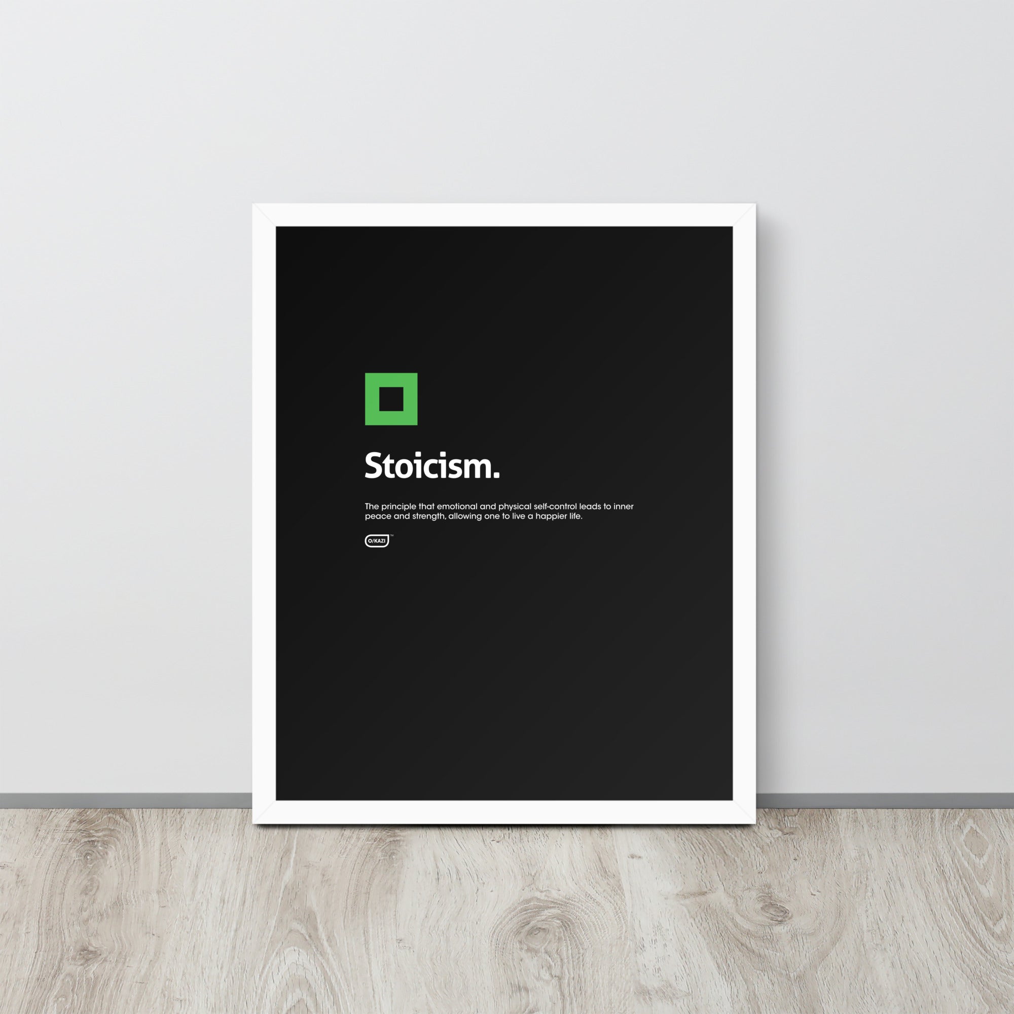 Philosophy - Stoicism - Black Poster