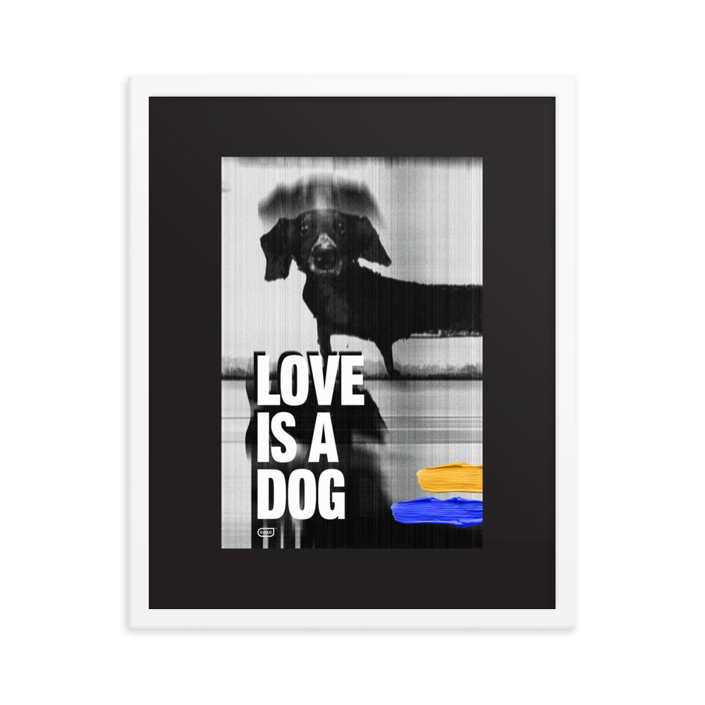 Written Word: I love is a dog