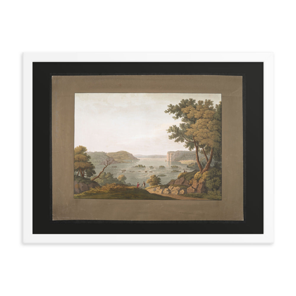 Antique Prints - Bay with Trees