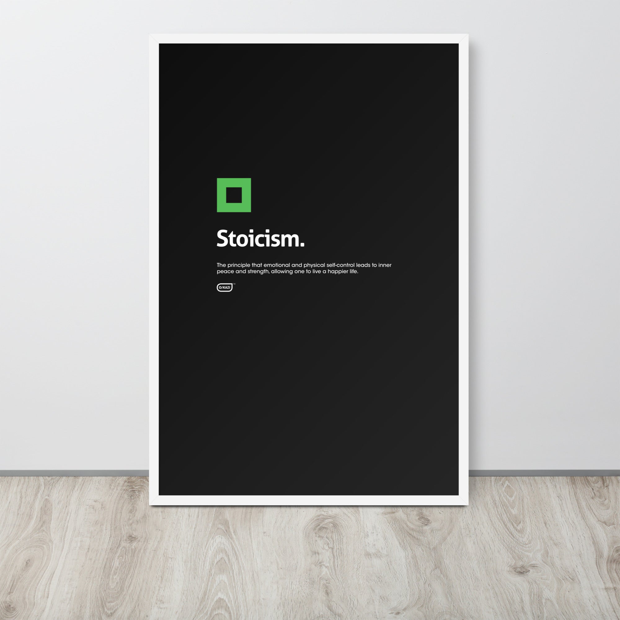 Philosophy - Stoicism - Black Poster